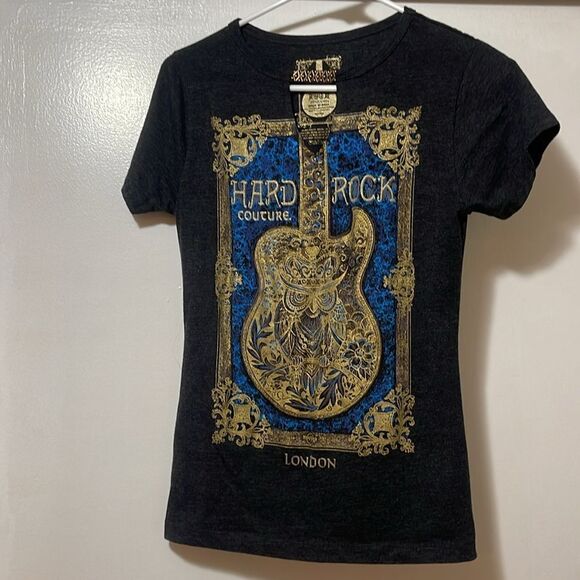 Hard rock couture, London shirt small - Picture 2 of 7